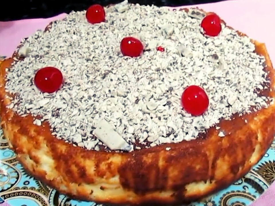 TORTA DE LEITE CONDENSADO COM RICOTA SEM FARINHA DE TRIGO