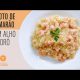 RISOTO DE CAMARÃO COM ALHO PORÓ | COMO FAZER RISOTO