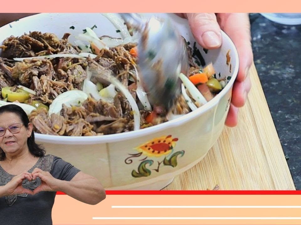 VOCÊ JÁ COMEU UM LANCHE DE SALADA DE CARNE? DIFERENTE E MUITO SABOROSA!