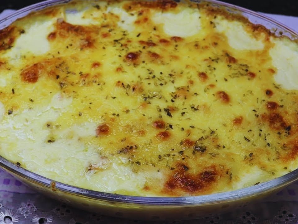 BATATA GRATINADA COM 1 INGREDIENTE ESPECIAL EU AMEI ESTA RECEITA