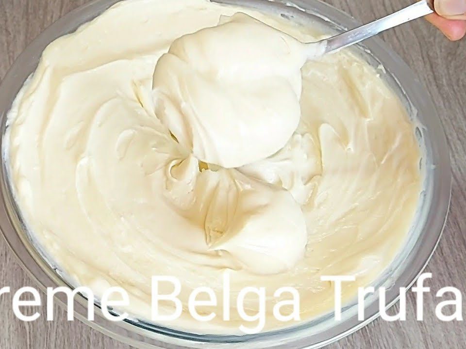 Creme Belga | Creme Trufado para recheio de Bolos sobremesa e tortas!