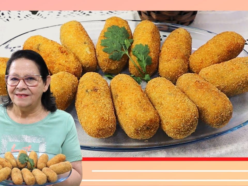 TEM CHUCHU NA GELADEIRA? ENTÃO FAÇA ESSE MARAVILHOSO CROQUETE. UMA DELÍCIA!