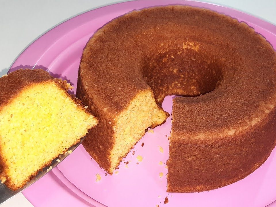 SEM FARINHA DE TRIGO BOLO DE FLOCÃO DE MILHO DELICIOSO SUPER FOFINHO  @Receitas da Kelly