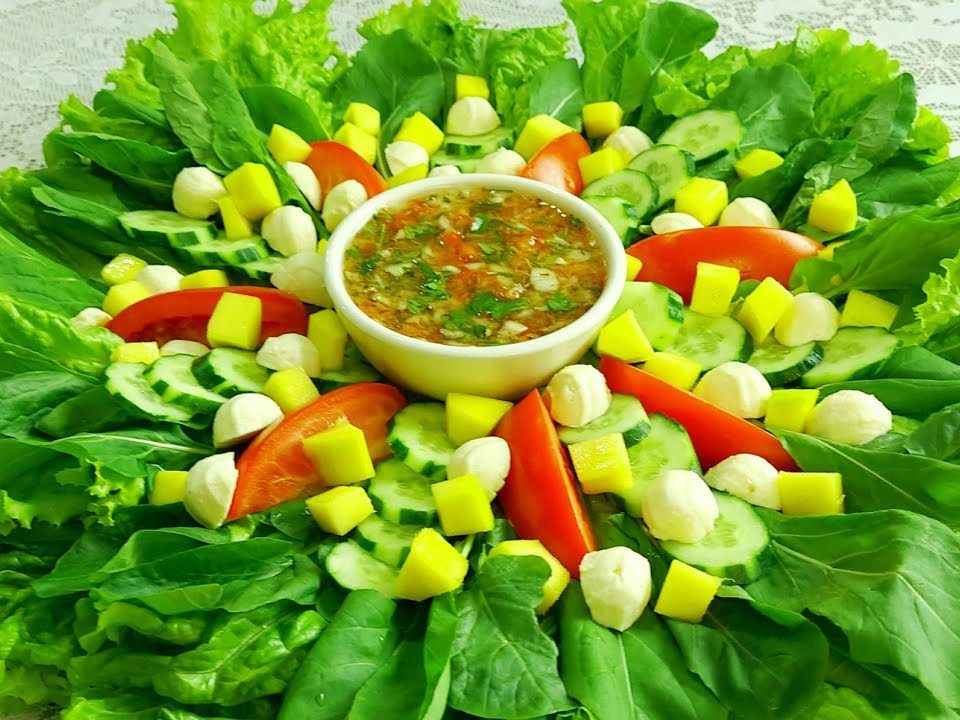 SALADA TROPICAL DE NATAL | SALADA NATALINA | SALADA DECORADA            (natal 2021)