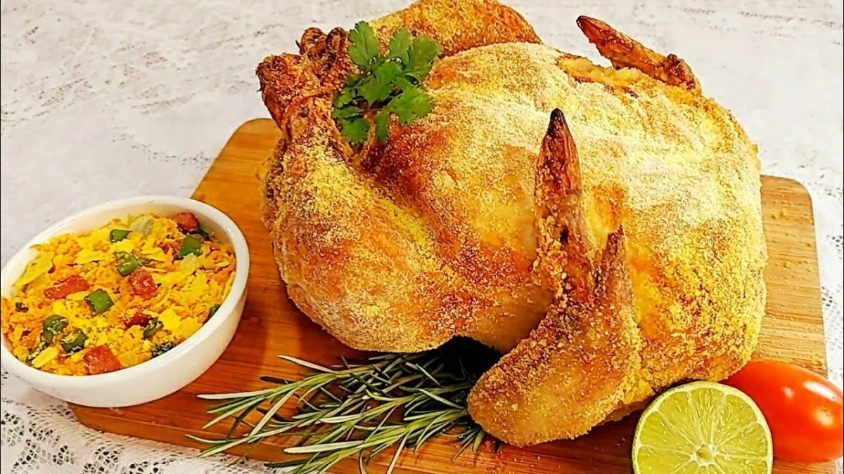 Inove fazendo frango assim | FRANGO ASSADO CROCANTE| Esta Receita Já foi até na Ana Maria Braga.