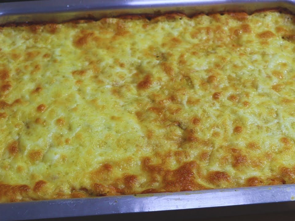 TORTA CREMOSA DE COUVE FLOR.A MELHOR QUE JÁ COMI