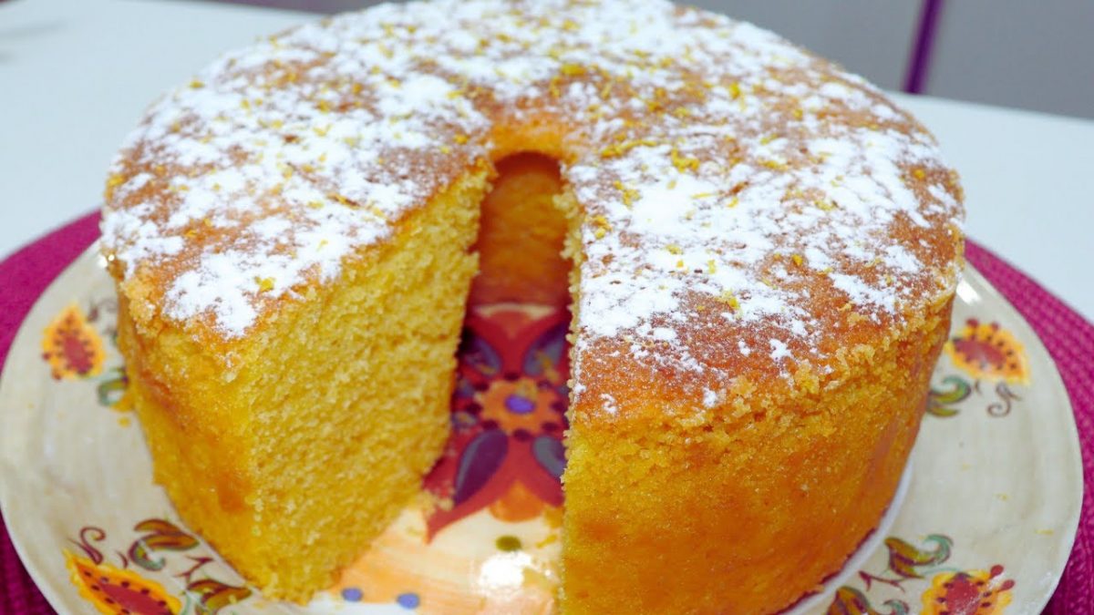 BOLO DE FUBÁ COM LARANJA. RECEITA PERFEITA PARA ACOMPANHAR O CAFEZINHO.