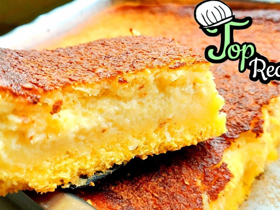 BOLO DE MILHO CREMOSO | Bolo de liquidificador  (Use fubá/flocão ou fubarina)