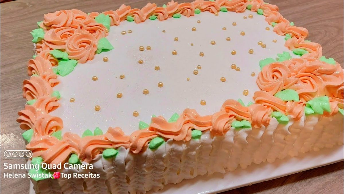 BOLO DE 60 FATIAS | Aprenda Recheio Massa Montagem Decoração| BOLO GRANDE