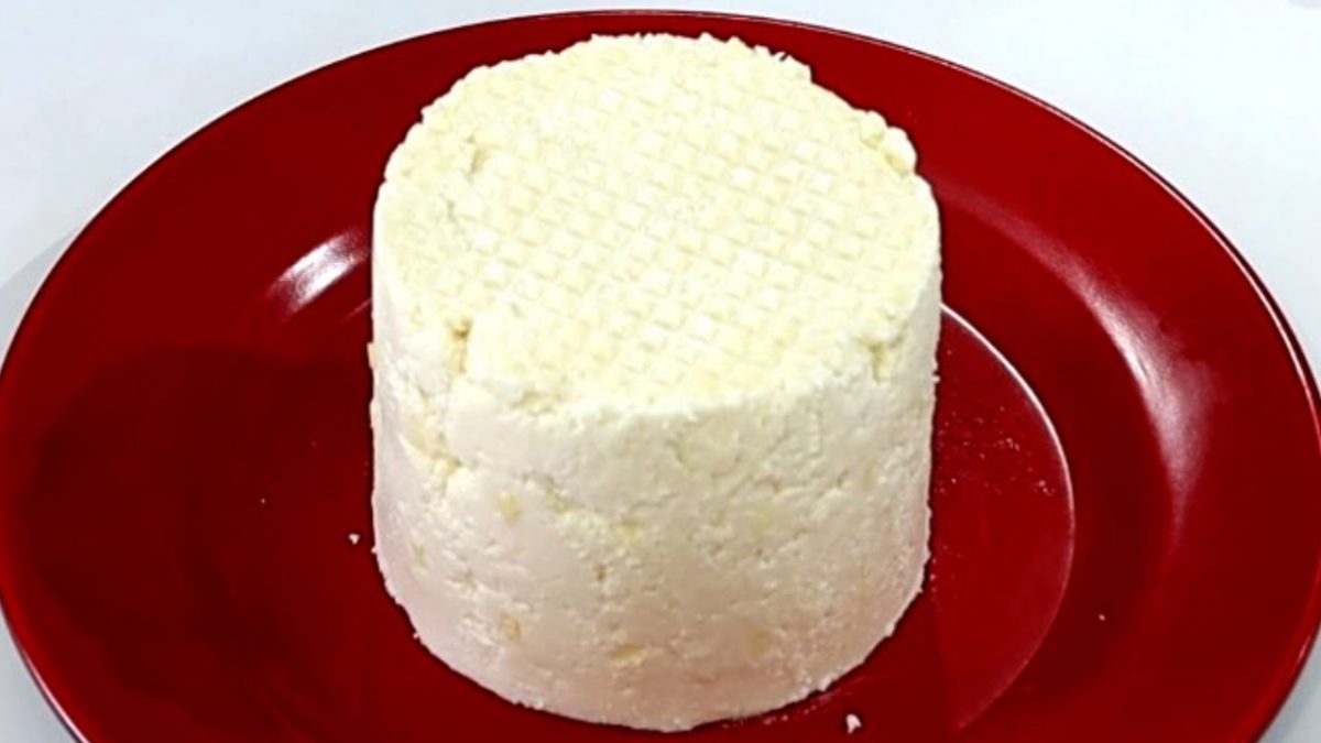 O MELHOR QUEIJO CASEIRO FEITO COM APENAS 3 INGREDIENTES!