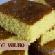 BOLO DE MILHO SEM FARINHA. MACIO, FOFINHO E DELICIOSO!