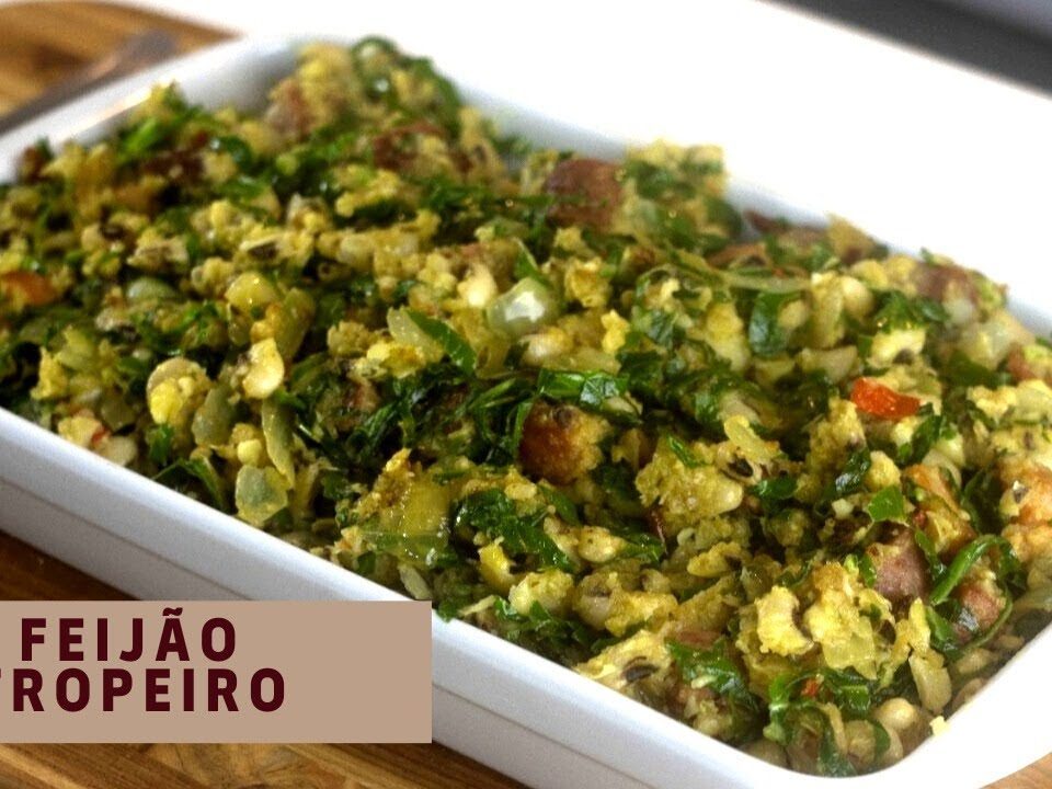 FEIJÃO TROPEIRO: COMIDA MINEIRA FÁCIL DE FAZER E DELICIOSA!