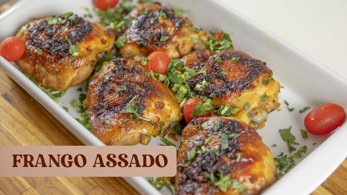 SOBRECOXAS DE FRANGO ASSADAS EM POUCOS MINUTOS.SUCULENTAS E DOURADINHAS.