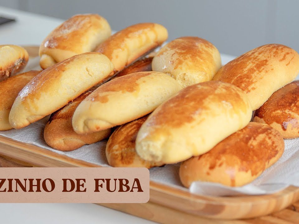 PÃO DE FUBÁ: RECEITA DA ROÇA MUITO FÁCIL DE FAZER!