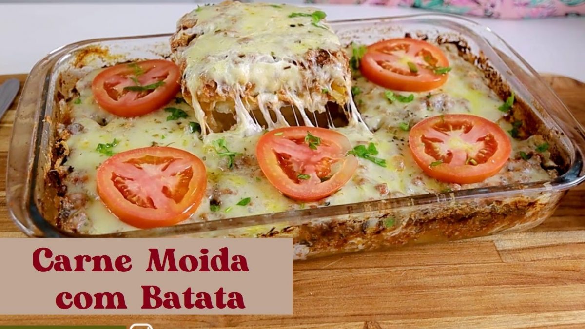 CARNE MOÍDA COM BATATA SURPREENDA A SUA FAMÍLIA COM ESTA RECEITA