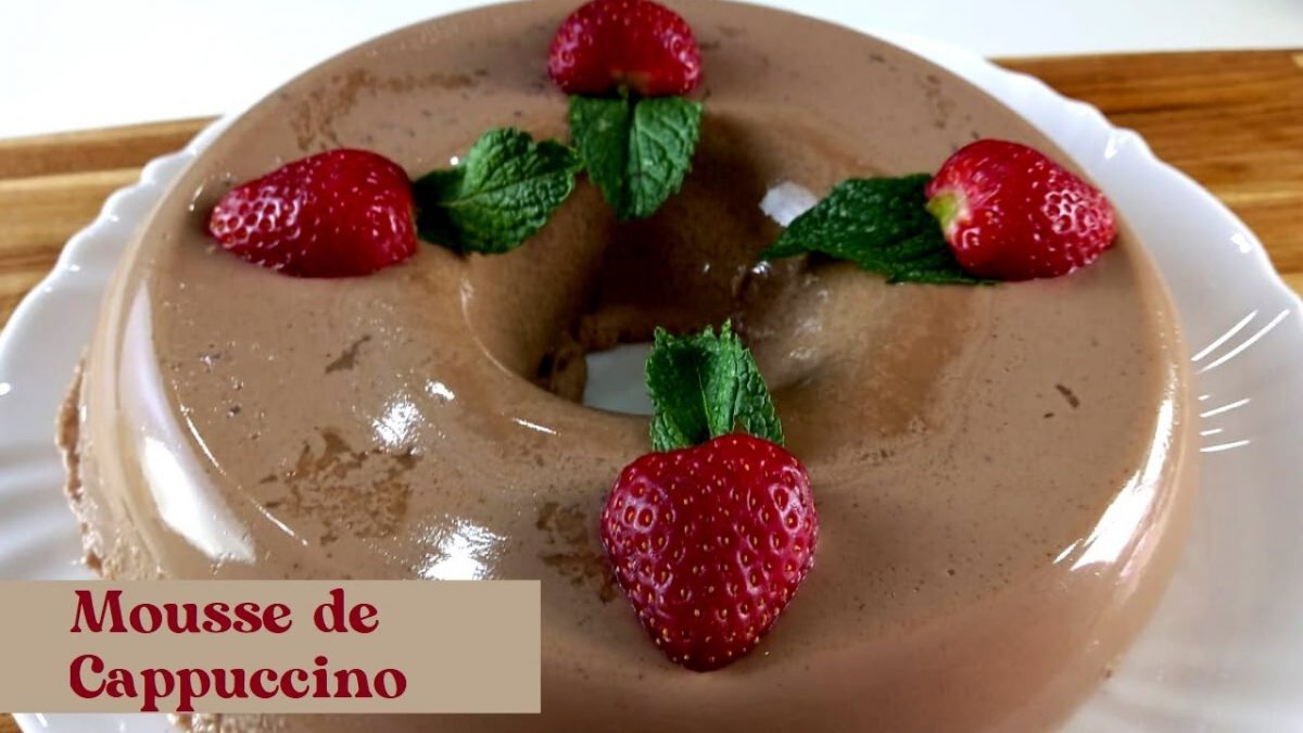 MOUSSE DE CAPPUCCINO. IRRESISTÍVEL!