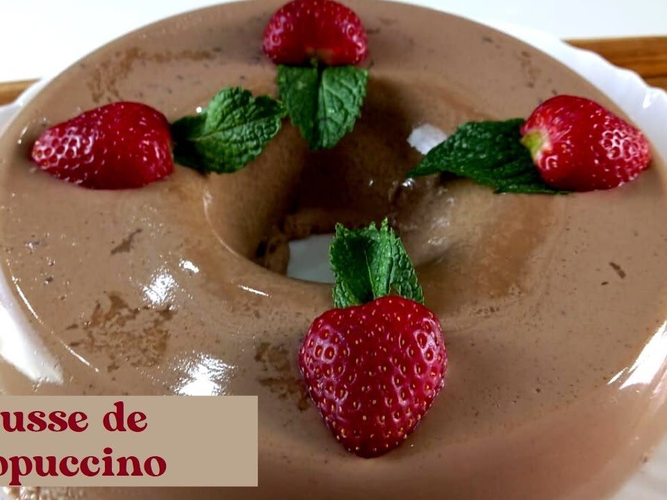 MOUSSE DE CAPPUCCINO. IRRESISTÍVEL!