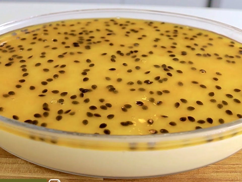 MOUSSE DE MARACUJÁ CREMOSO DEMAIS.A MELHOR RECEITA PARA O NATAL.