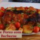 LOMBO DE PORCO ASSADO COM MOLHO BARBECUE.RECEITA DELICIOSA PARA O NATAL.