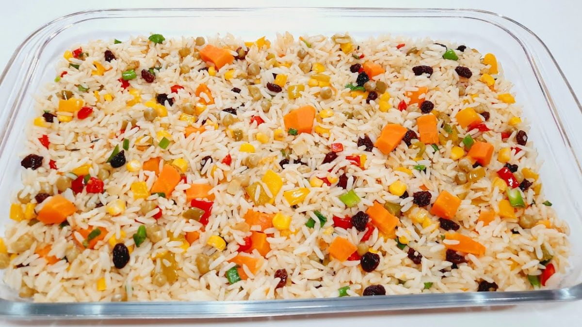 ARROZ COLORIDO PARA O SEU NATAL SUPER FÁCIL DE FAZER E BEM SOLTINHO E FICA IRRESISTIVEL