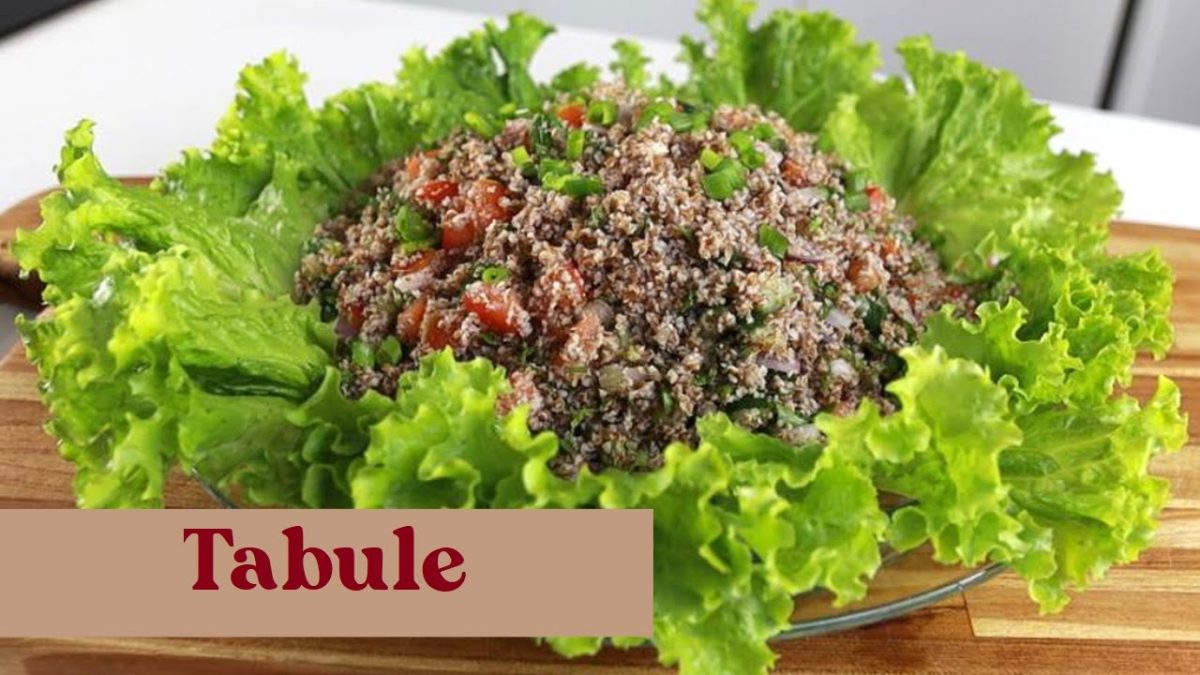 RECEITA FÁCIL DE TABULE.RECEITA DE SALADA SIMPLES, DELICIOSA E REFRESCANTE