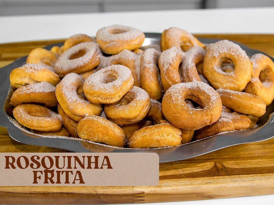 ROSQUINHAS CASEIRAS FRITAS. RECEITA DE FAMÍLIA!