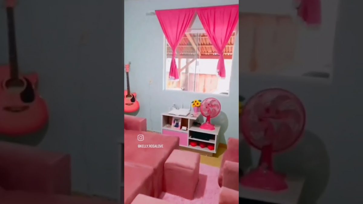 SALA ROSA💖🌸 TODA ORGANIZADA 👍