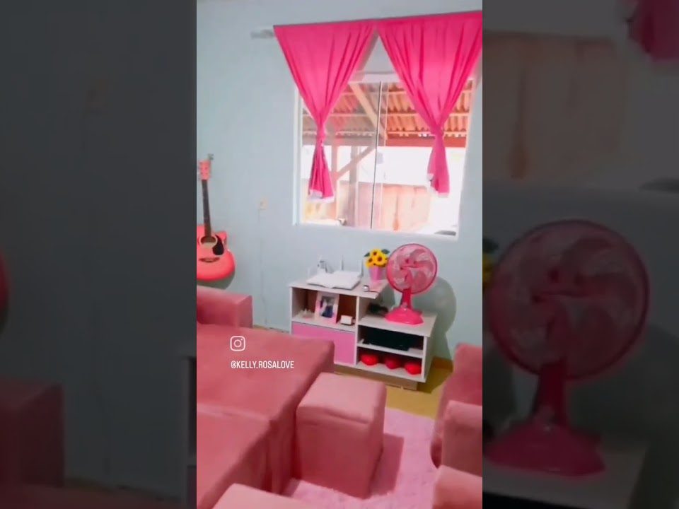 SALA ROSA💖🌸 TODA ORGANIZADA 👍