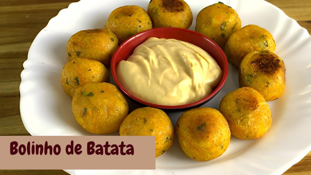 BOLINHO DE BATATA. VOCÊ NUNCA COMEU NADA IGUAL.