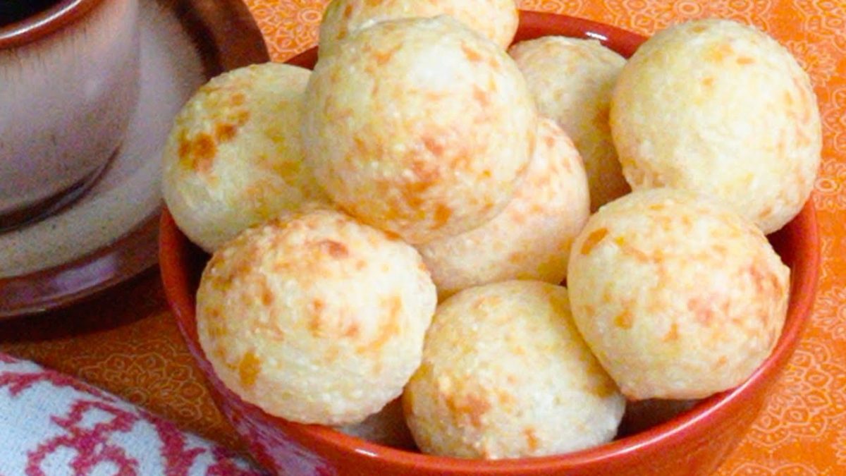 PÃO DE TAPIOCA FÁCIL E DELICIOSO