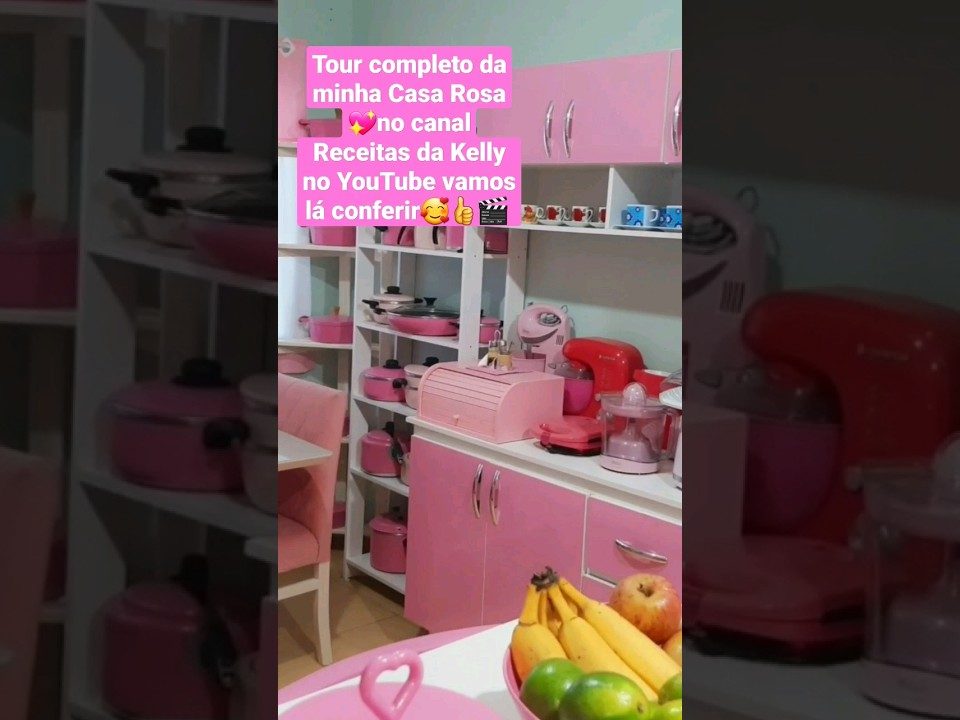 Tour da minha Casa Rosa 💖