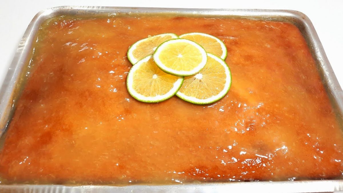 BOLO DE LARANJA 🍊 DE LIQUIDIFICADOR FÁCIL E RÁPIDO DE FAZER/ IGUAL A ESSE BOLO NUNCA VI😋DELICIOSO