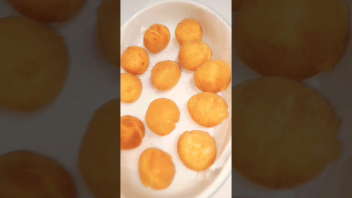 BOLINHO DE QUEIJO FÁCIL DELICIOSO SUPER CROCANTE😋