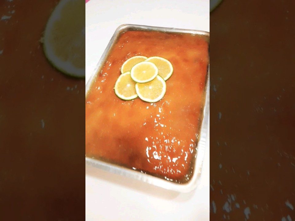 BOLO DE LARANJA DE LIQUIDIFICADOR FÁCIL E DELICIOSO 😋