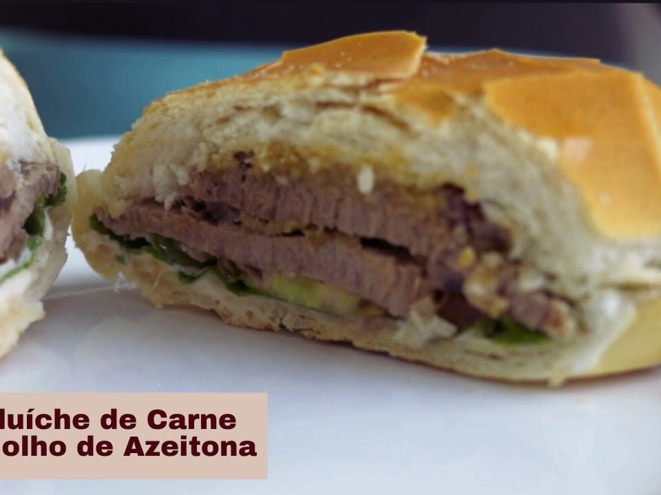 CARNE COM MOLHO DE AZEITONA. A COMBINAÇÃO PERFEITA PARA SEU LANCHE.