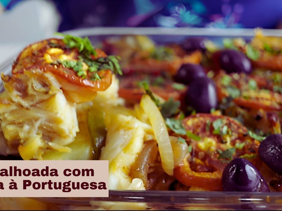 ESPECIAL PARA O ALMOÇO DO DIA DAS MÃES: BACALHOADA COM BATATA À PORTUGUESA!