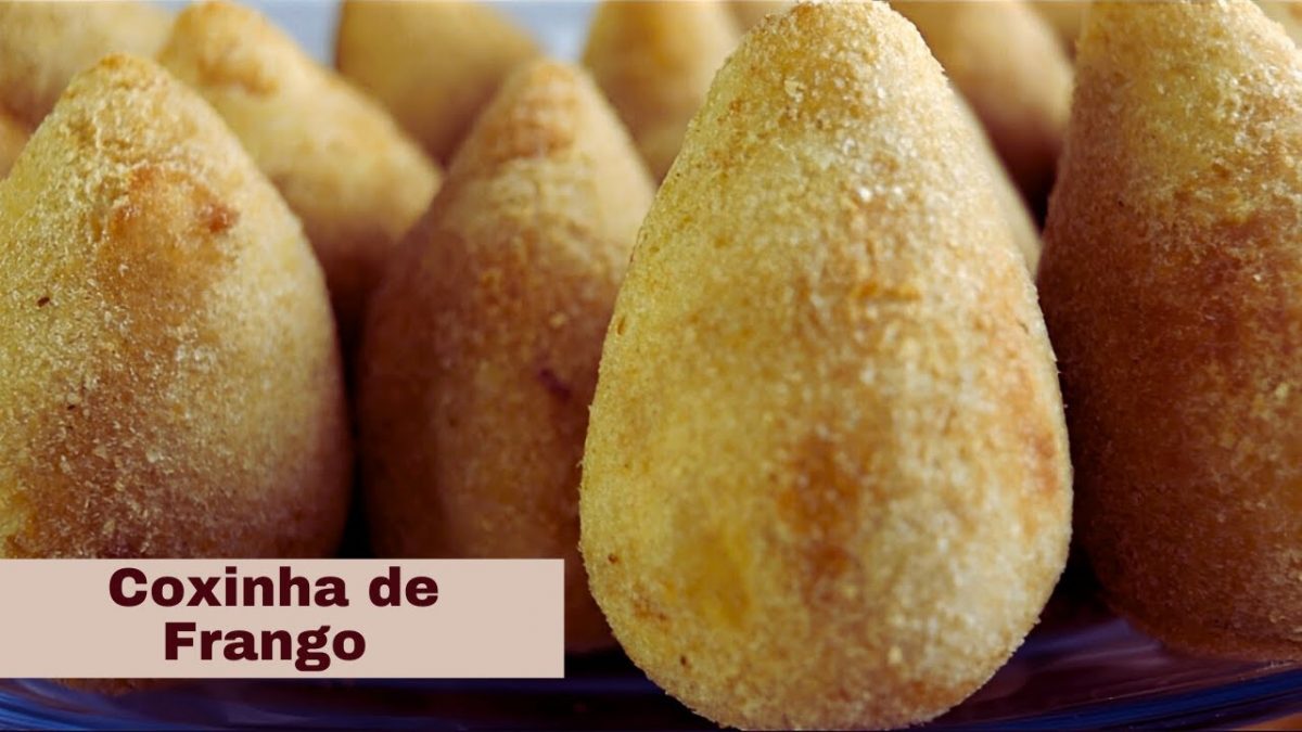 PARA COXINHA DE FRANGO. MASSA ESPECIAL, FÁCIL DE FAZER E DERRETE NA BOCA!