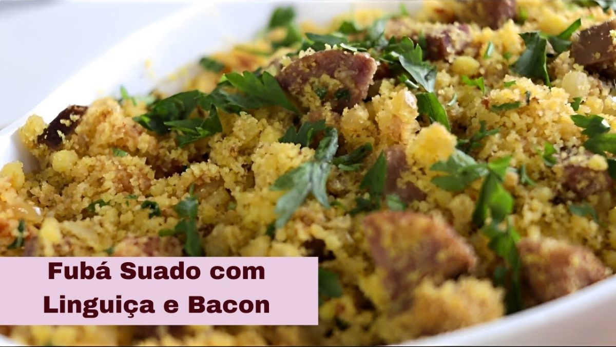 TEM FUBÁ E LINGUIÇA EM CASA? ENTÃO NÃO DEIXE DE FAZER ESSA RECEITA!