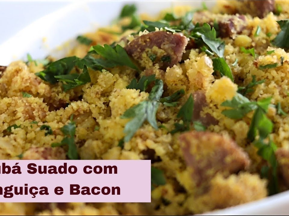 TEM FUBÁ E LINGUIÇA EM CASA? ENTÃO NÃO DEIXE DE FAZER ESSA RECEITA!