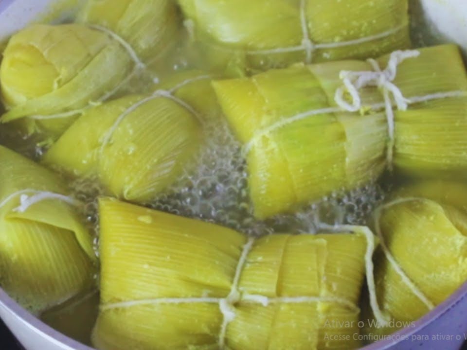 O JEITO FÁCIL DE FAZER PAMONHA NA PALHA. RECEITA DA ROÇA PARA SUA FESTA JUNINA.