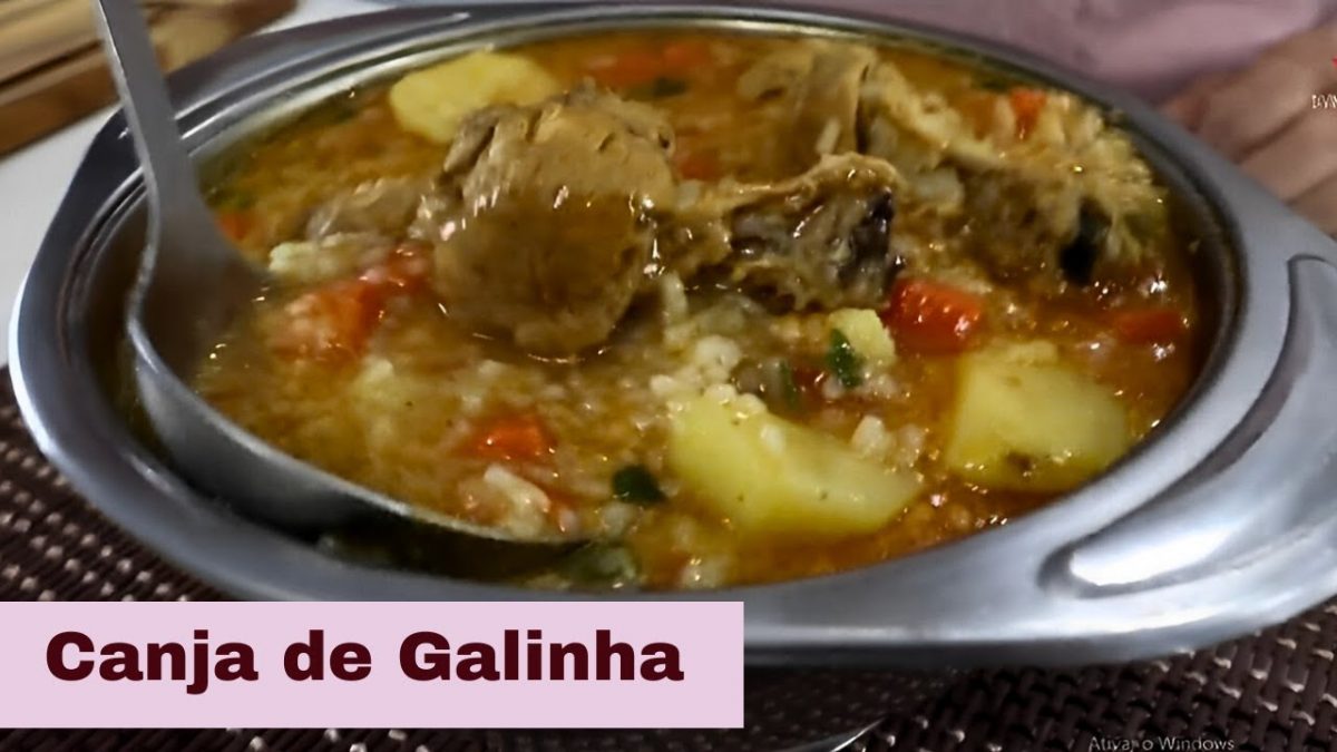 CANJA DE GALINHA ESPECIAL PARA ESQUENTAR. FÁCIL DE FAZER, RÁPIDA E DELICIOSA!