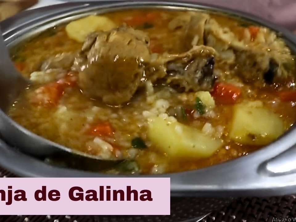 CANJA DE GALINHA ESPECIAL PARA ESQUENTAR. FÁCIL DE FAZER, RÁPIDA E DELICIOSA!