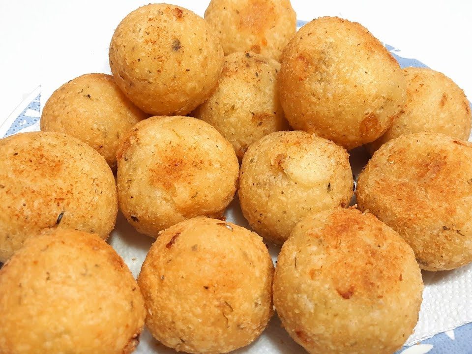 BOLINHO DE MACAXEIRA FRITO RECHEADO SUPER DELICIOSO CROCANTE E FÁCIL @ReceitasdaKelly