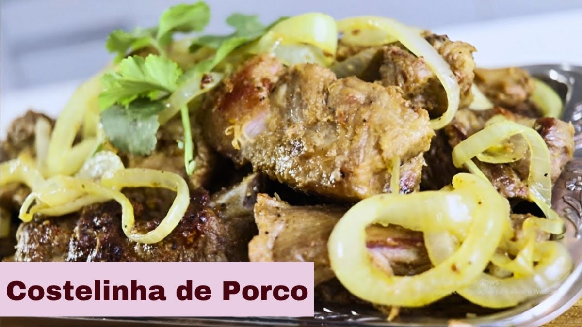 COSTELINHA DE PORCO MAIS FAMOSA DO BRASIL.VOCÊ PRECISA COMER ESTA RECEITA.