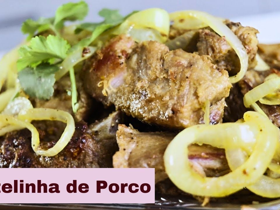 COSTELINHA DE PORCO MAIS FAMOSA DO BRASIL.VOCÊ PRECISA COMER ESTA RECEITA.