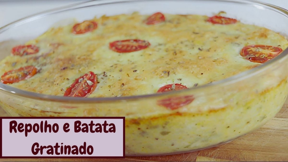 COM REPOLHO E BATATA FIZ ESSE GRATINADO DELICIOSO!