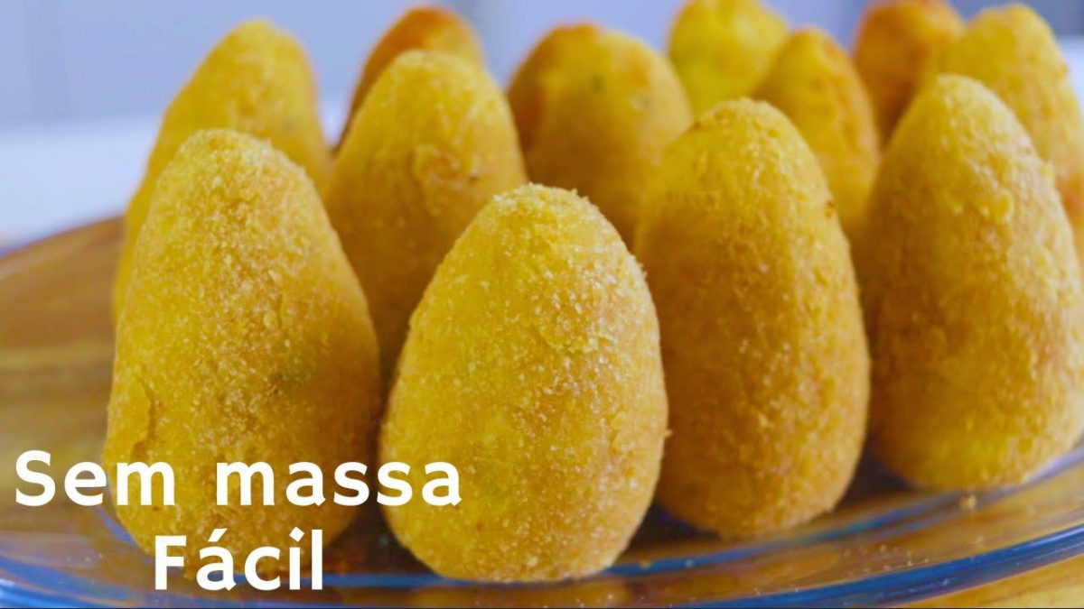 COXINHA SEM FARINHA DE TRIGO.NUNCA FOI TÃO FÁCIL FAZER COXINHA.