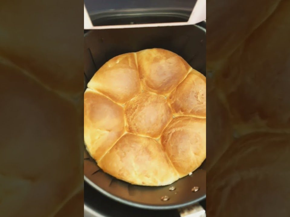 EM APENAS 15 MINUTOS FAÇA ESSE PÃO DELICIOSO NA AIR FRYER 😋