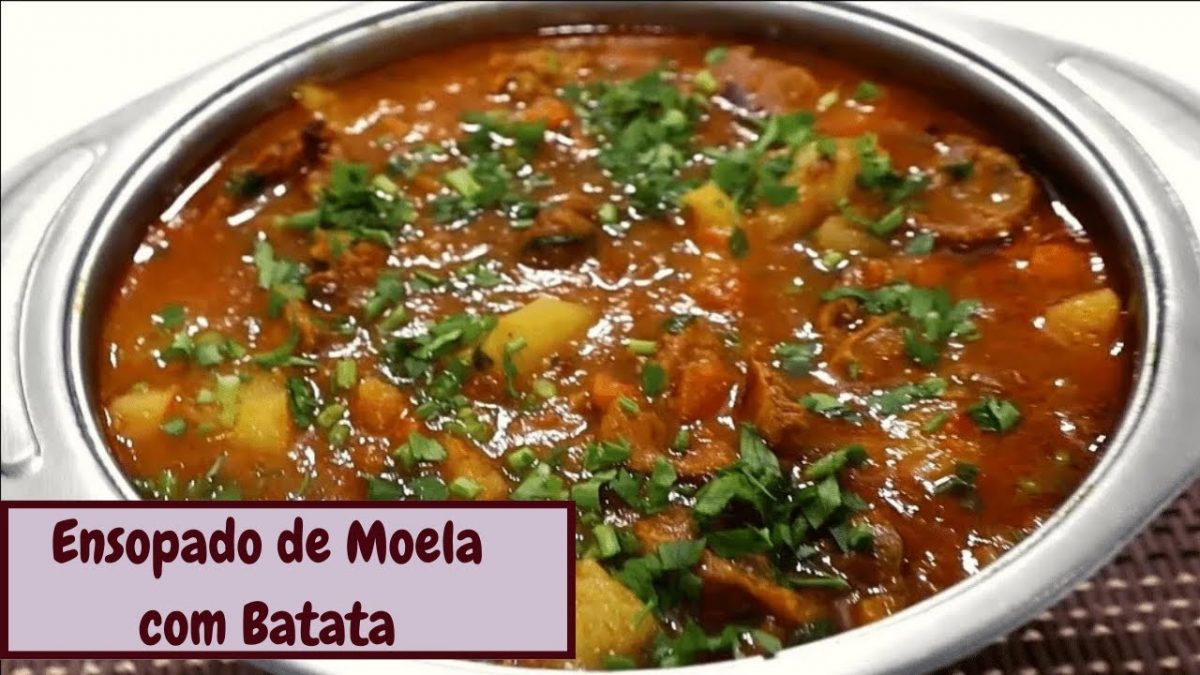 ENSOPADO DE MOELA COM BATATA FÁCIL E DELICIOSO!