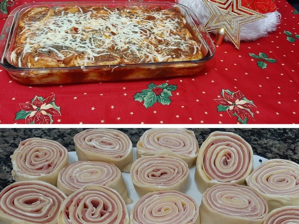 Rondelli  com massa de pastel uma delícia  ótima opção para sua ceia de Natal 🎅🎅🎅🎅🎅